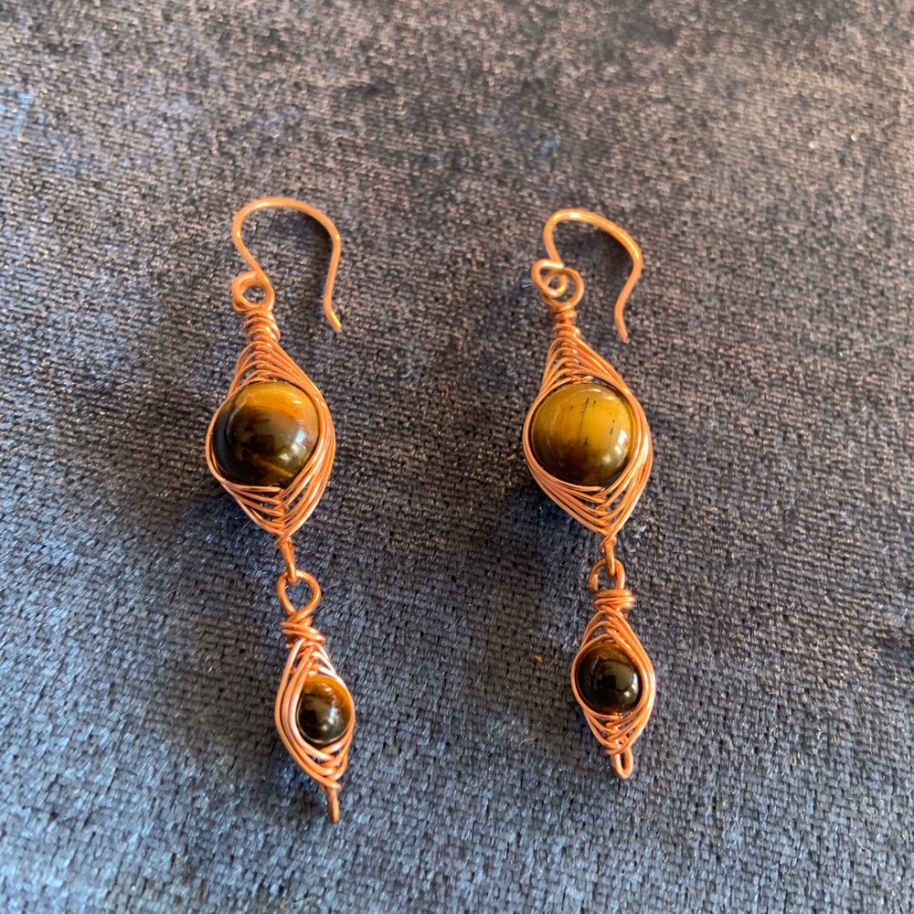 Handmade wire wrapped jewelry